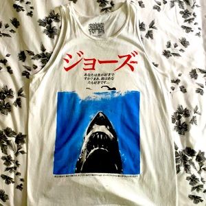 Rucking Fotten limited Jaws tank Japanese script.